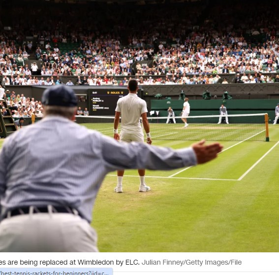 Wimbledon removes line judges after 147 years in favor of electronic system